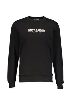 CAZADOR Caz 5226 Erkek Siyah Sweatshirt