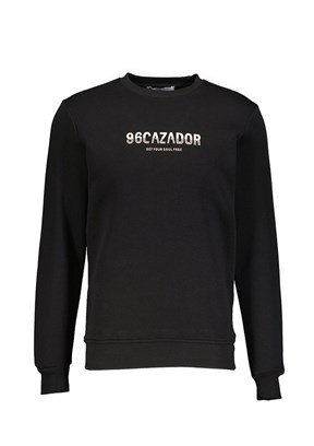 CAZADOR Siyah Erkek 3 İplik Sweatshirt