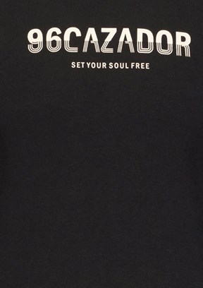 CAZADOR Siyah Erkek 3 İplik Sweatshirt