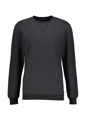 Cazador Siyah Erkek Slim Sweatshirt