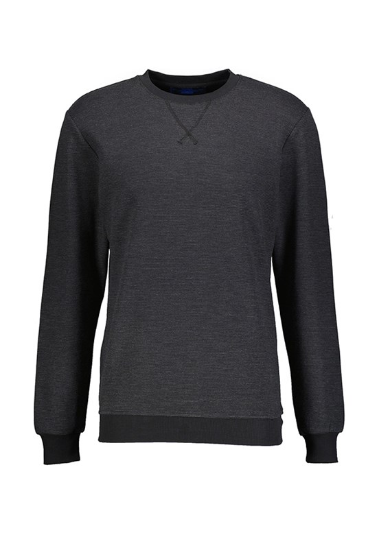 Cazador Siyah Erkek Slim Sweatshirt