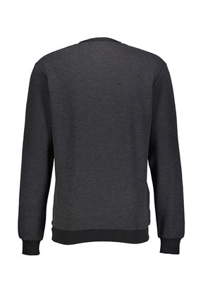 Cazador Siyah Erkek Slim Sweatshirt