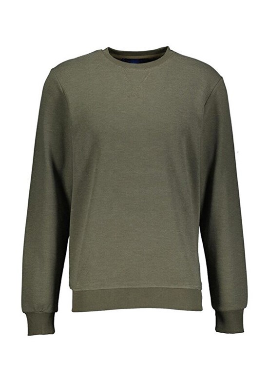 CAZADOR CAZ 5233 - 24KCEEO05233 Erkek Yeşil Slim Sweatshirt