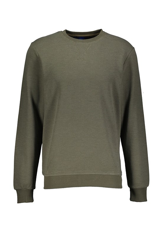 Cazador Yeşil Erkek Slim Sweatshirt