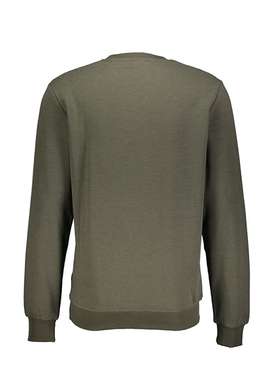 Cazador Yeşil Erkek Slim Sweatshirt