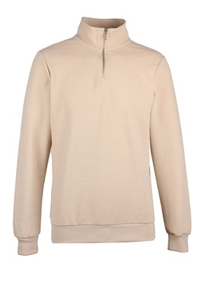 Cazador Bej Erkek Slim Sweatshirt