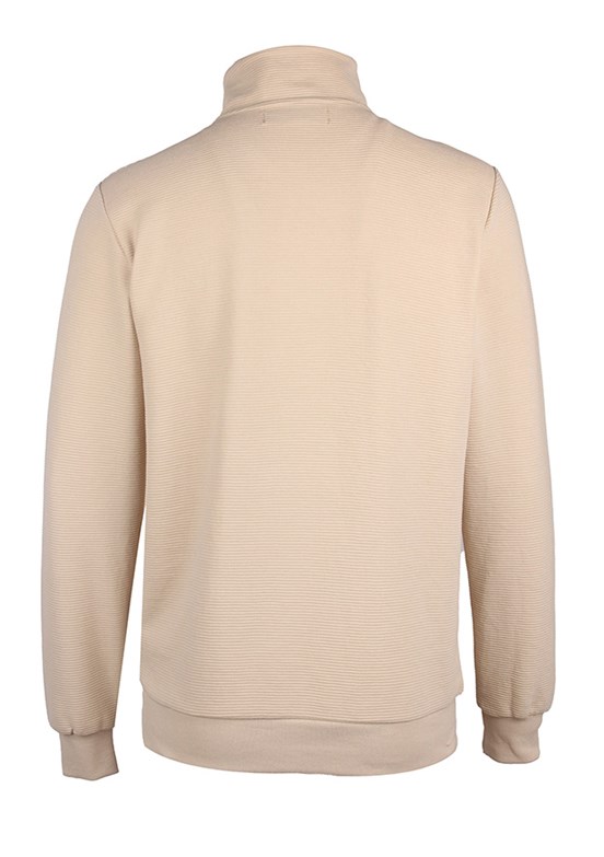 Cazador Bej Erkek Slim Sweatshirt