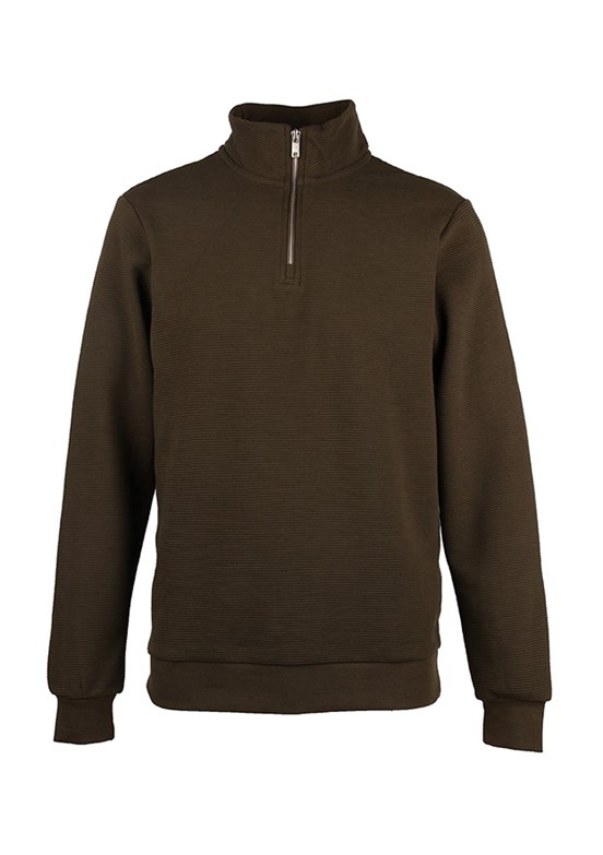 Cazador Yeşil Erkek Slim Sweatshirt