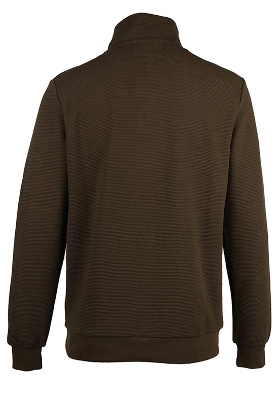 Cazador Yeşil Erkek Slim Sweatshirt