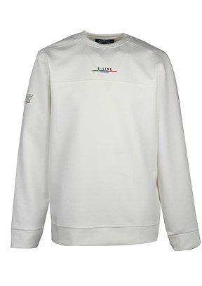 CAZADOR Beyaz Erkek Regular Sweatshirt
