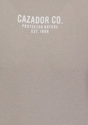 Cazador Gri Erkek 3 İplik Sweatshirt