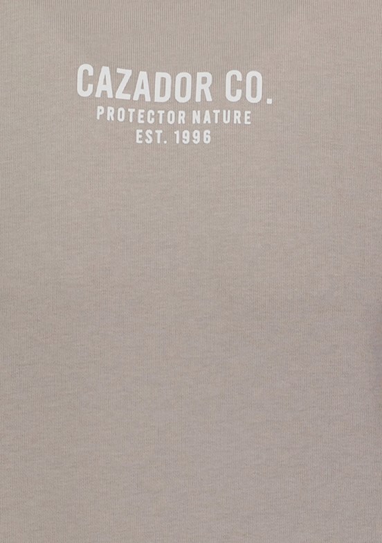 Cazador Gri Erkek 3 İplik Sweatshirt