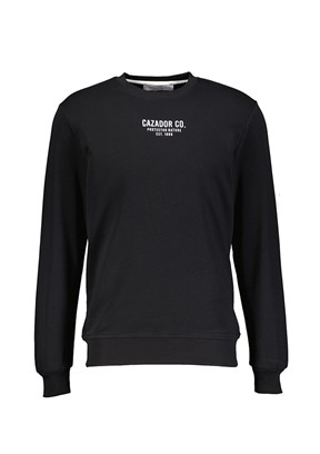 CAZADOR Siyah Erkek 3 İplik Sweatshirt