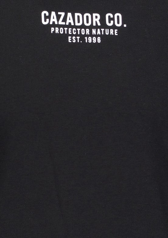 CAZADOR Siyah Erkek 3 İplik Sweatshirt