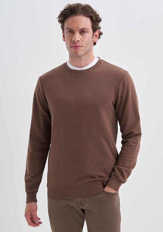 CAZADOR Kahverengi Erkek 3 İplik Sweatshirt
