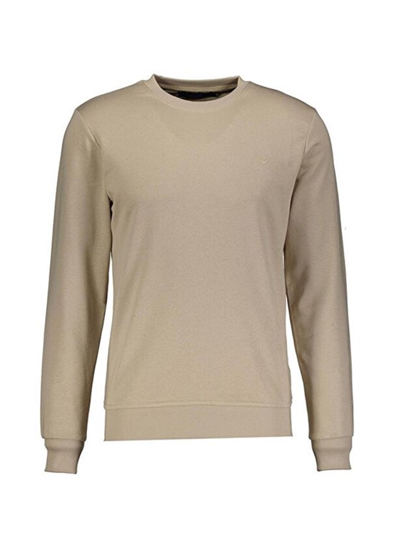 CAZADOR CAZ 5610 - 24KCEEO05610 Erkek Bej 3 İplik Sweatshirt