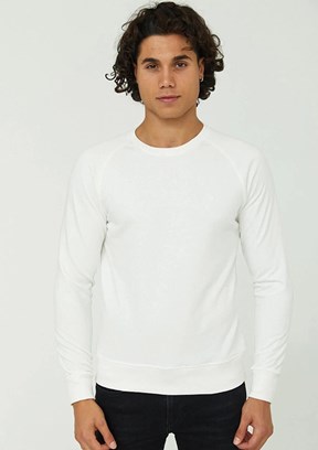 CAZADOR Beyaz Erkek 3 İplik Sweatshirt