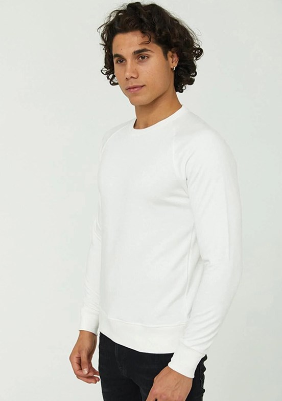 CAZADOR Beyaz Erkek 3 İplik Sweatshirt