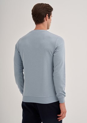 Cazador Beyaz Erkek 3 İplik Sweatshirt