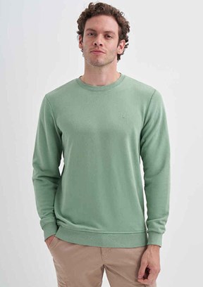CAZADOR Yeşil Erkek 3 İplik Sweatshirt