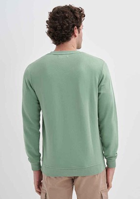 CAZADOR Yeşil Erkek 3 İplik Sweatshirt