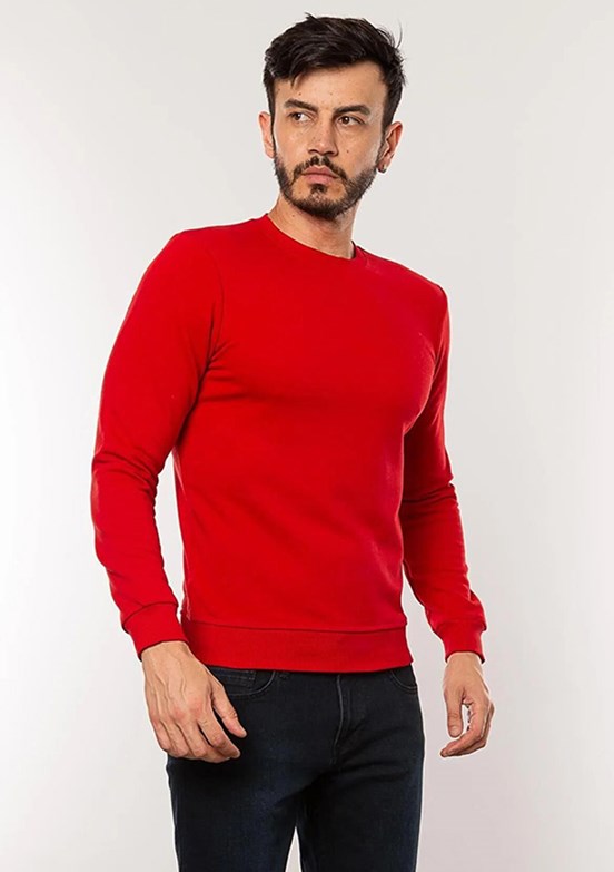 CAZADOR Kırmızı Erkek 3 İplik Sweatshirt