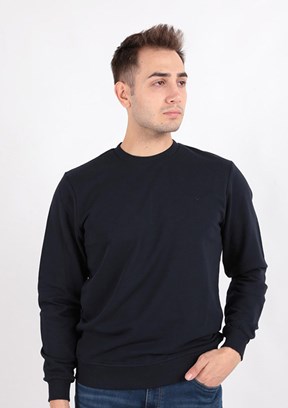CAZADOR CAZ 5610 - 24KCEEO05610 Erkek Lacivert 3 İplik Sweatshirt