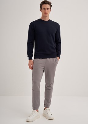 Cazador Lacivert Erkek 3 İplik Sweatshirt