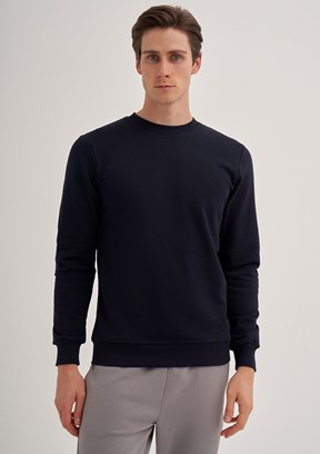 Cazador Lacivert Erkek 3 İplik Sweatshirt