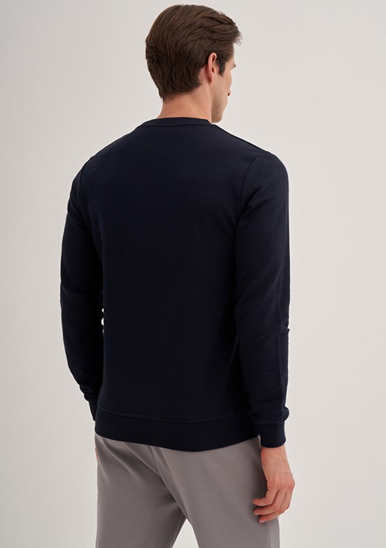Cazador Lacivert Erkek 3 İplik Sweatshirt