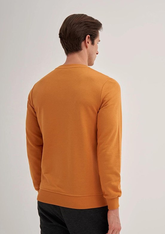 CAZADOR CAZ 5610 - 24KCEEO05610 Erkek Turuncu 3 İplik Sweatshirt
