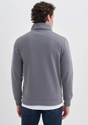 Cazador Antrasit Erkek 3 İplik Sweatshirt