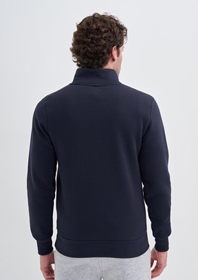 CAZADOR CAZ 5618 - 24KCEEO05618 Erkek Lacivert 3 İplik Sweatshirt