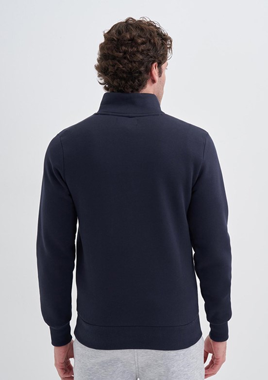 CAZADOR CAZ 5618 - 24KCEEO05618 Erkek Lacivert 3 İplik Sweatshirt