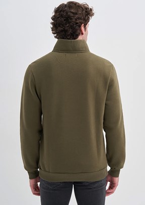 Cazador Yeşil Erkek 3 İplik Sweatshirt