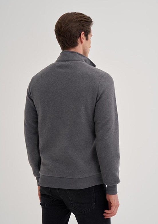 CAZADOR CAZ 5623 - 24KCEEO05623 Erkek Antrasit Slim Sweatshirt
