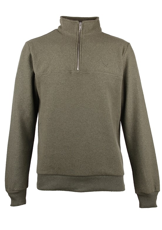 Cazador Yeşil Erkek Slim Sweatshirt