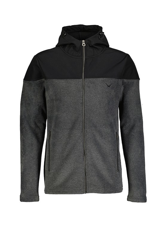 CAZADOR Antrasit Erkek Polar Sweatshirt