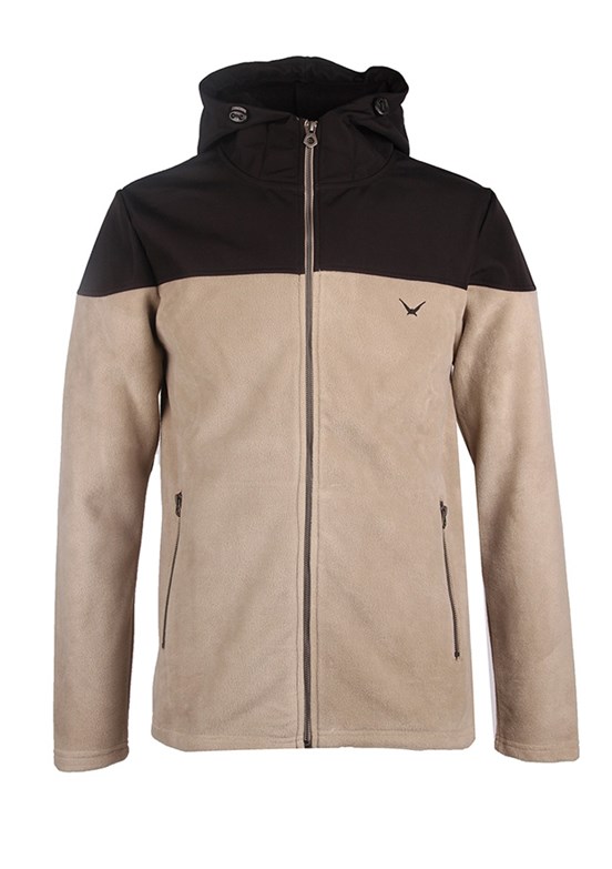 Cazador Bej Erkek Polar Sweatshirt