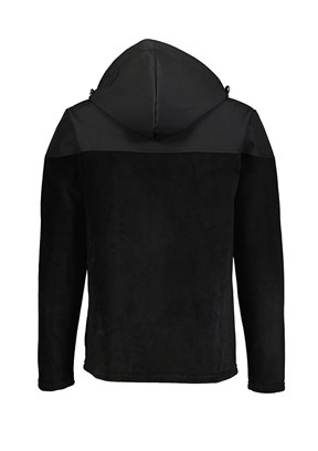 CAZADOR Siyah Erkek Polar Sweatshirt
