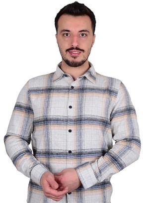 Cazador Bej Erkek Oduncu Gömlek