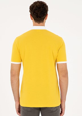 U.S. Polo Assn Turuncu Erkek Regular T-Shirt