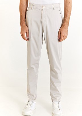 U.S. Polo Assn Gri Erkek Chino Pantolon