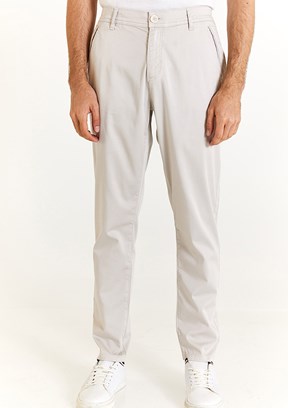 U.S. Polo Assn Gri Erkek Chino Pantolon