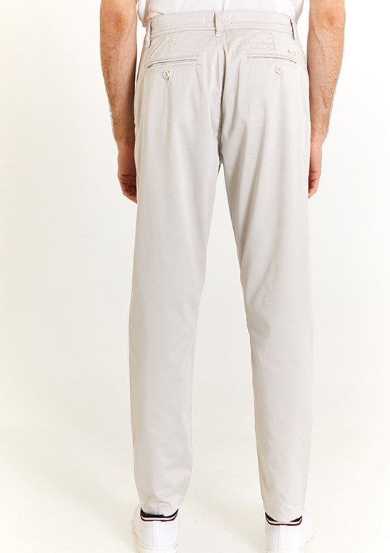 U.S. Polo Assn Gri Erkek Chino Pantolon