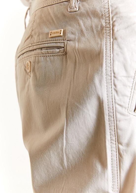 U.S. Polo Assn Gri Erkek Chino Pantolon