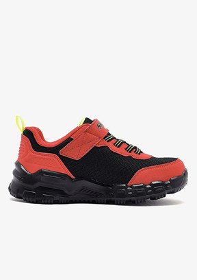 Skechers Siyah/Kırmızı Erkek Çocuk Outdoor Ayakkabı