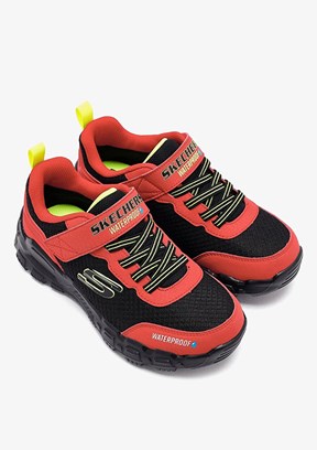 Skechers Siyah/Kırmızı Erkek Çocuk Outdoor Ayakkabı