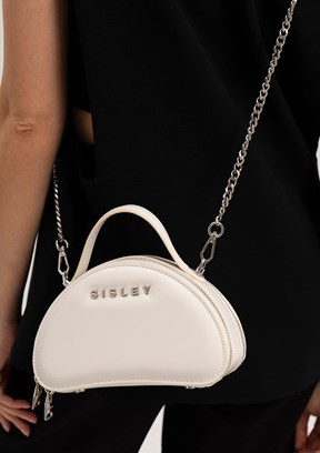 SISLEY Beyaz Kadın El Çantası