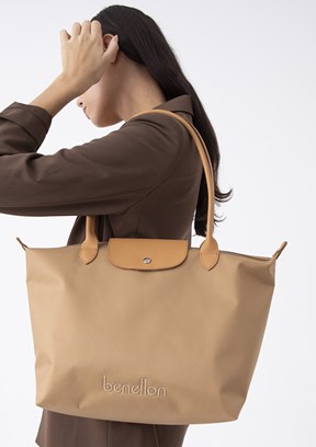 BENETTON Camel Kadın El Çantası
